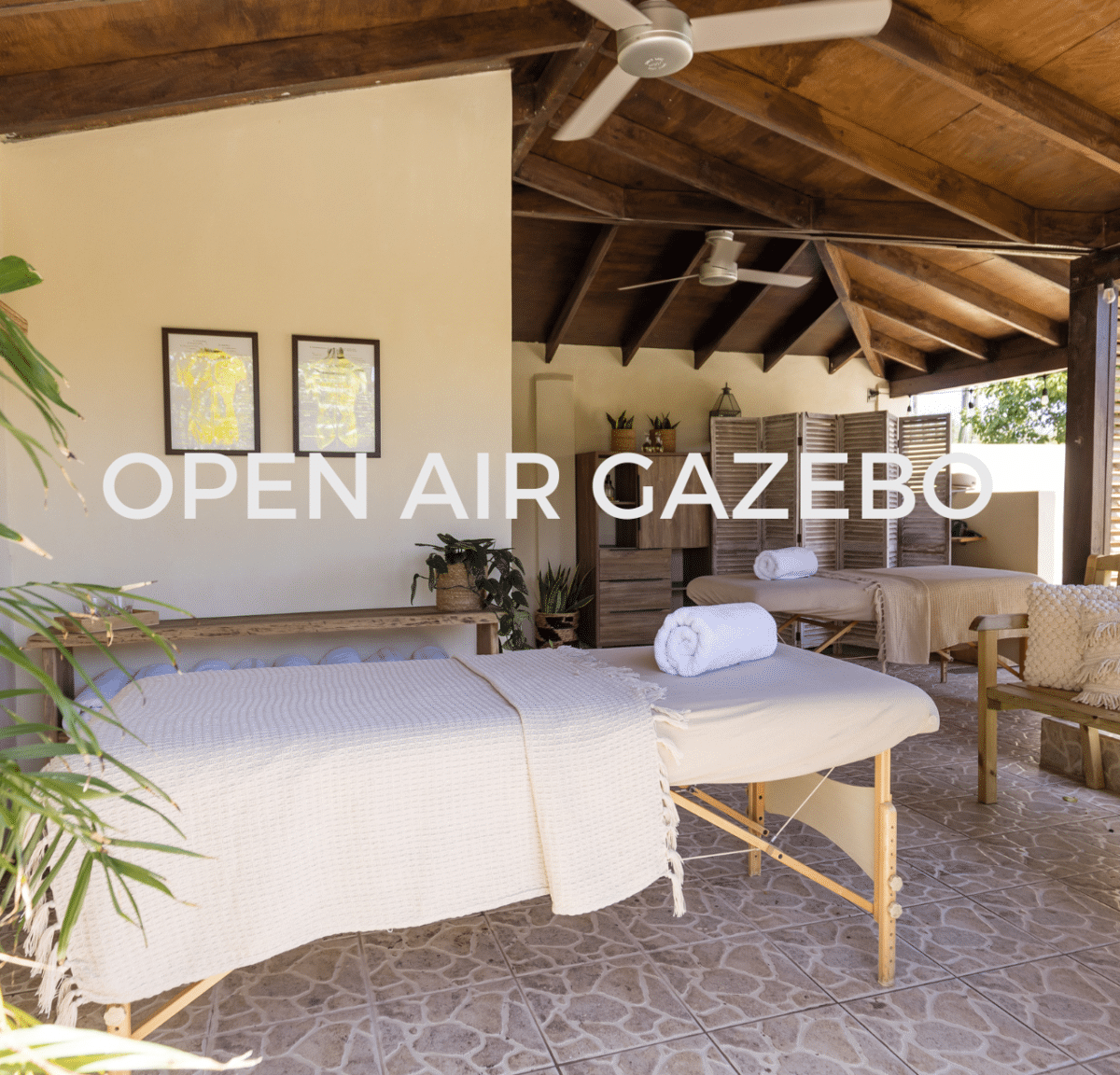 Open air gazebo